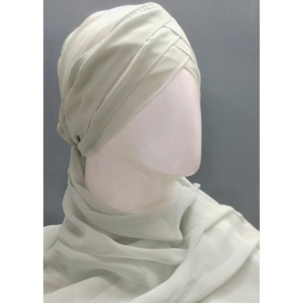 Hijab World 3 Layers Turban Style Hijab - Image 2